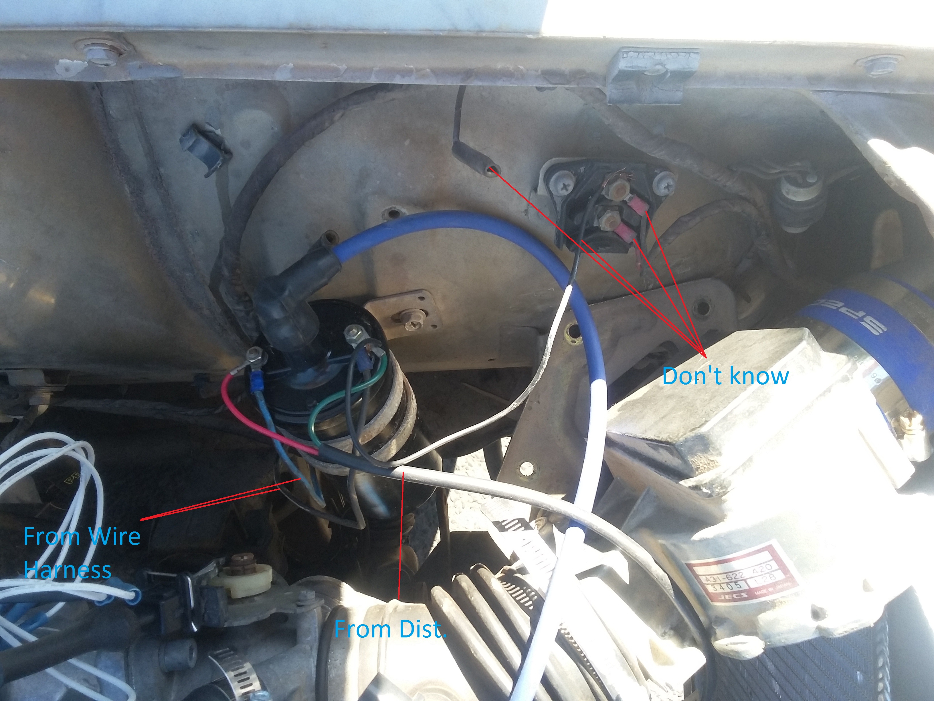78 280z wiring problem with ignition coil - ZDriver.com